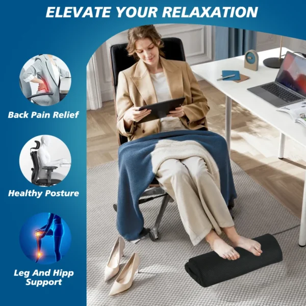 Ergonomic Memory Foam Foot Rest