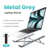 Ergonomic Aluminum Laptop Stand