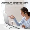 Ergonomic Aluminum Laptop Stand