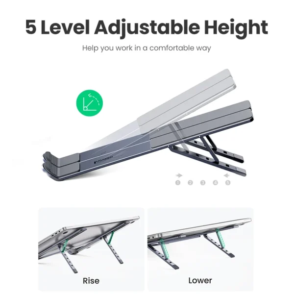 Ergonomic Aluminum Laptop Stand