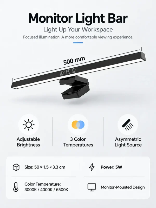 ScreenGlow Monitor Light Bar